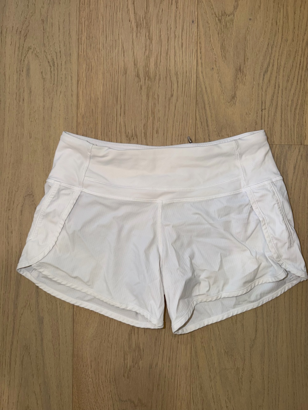 lululemon athletica White High-Rise Athletic Shorts